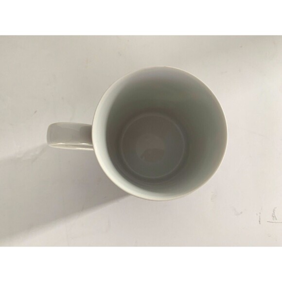 Set of 4 Rare Fitz & Floyd Mouchet d'Argent Mugs Cups 1978 Cinnamon Red & Gray - Picture 7 of 12